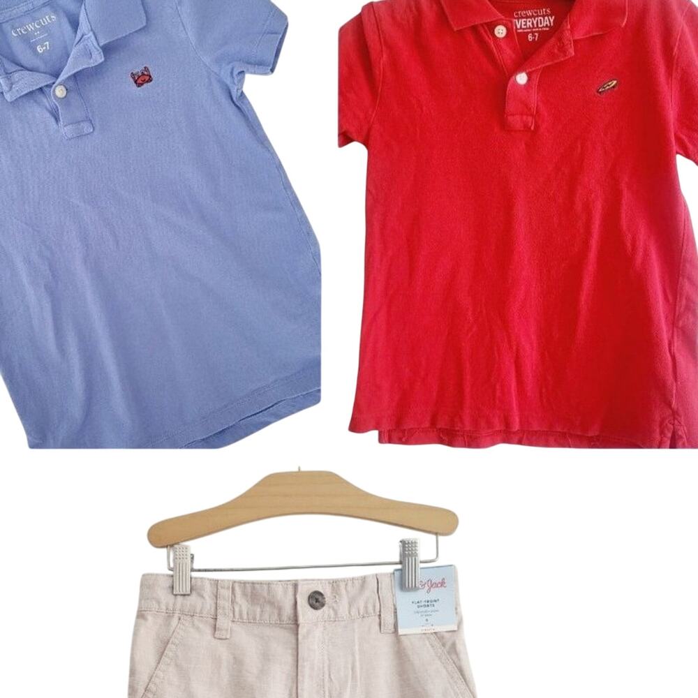 6 Bundle Crewcut polo / shorts